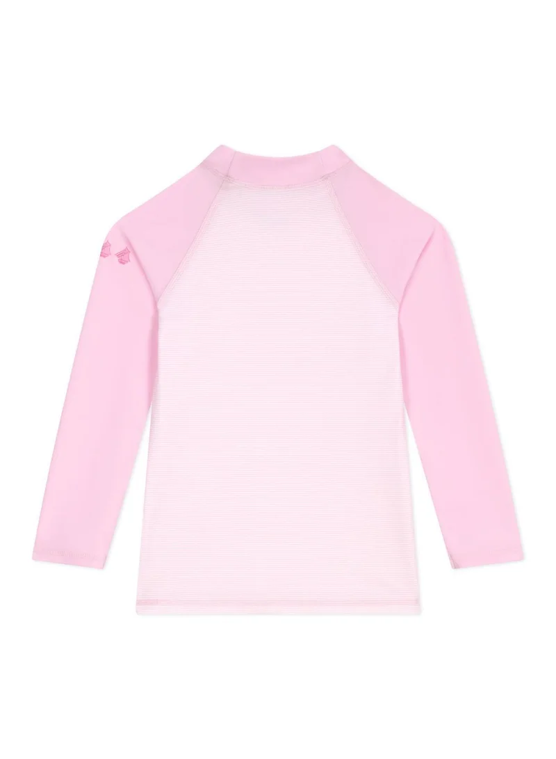 بيتي باتو Children's UV-protective long-sleeved stripy swim T-shirt